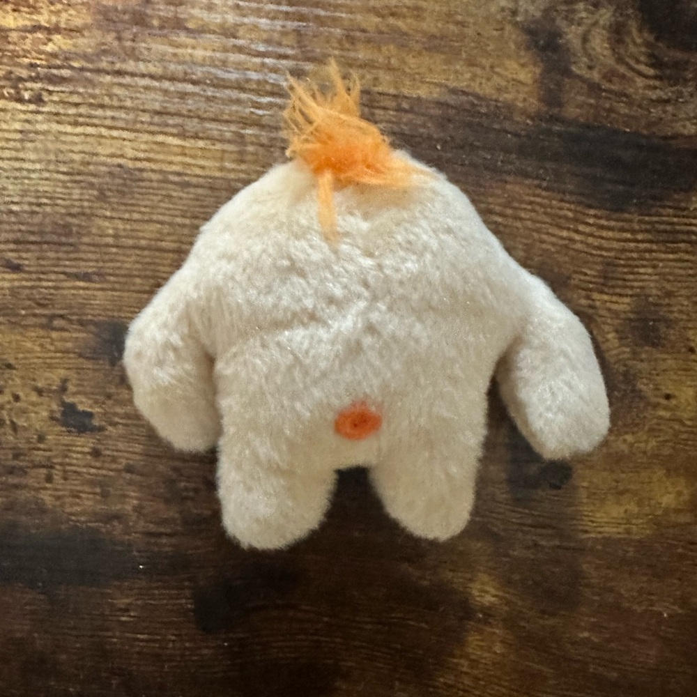 Fuggler Baby Fugg Plush Monster Toy with Orange Hair - Picture 2 of 2
